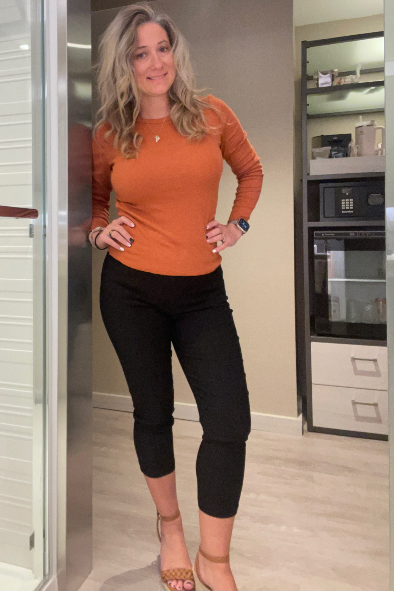 Something about fall colors that makes me happy. You can dress this up or wear it casually. Size Medium 

#LTKworkwear #LTKfindsunder50 #LTKstyletip
