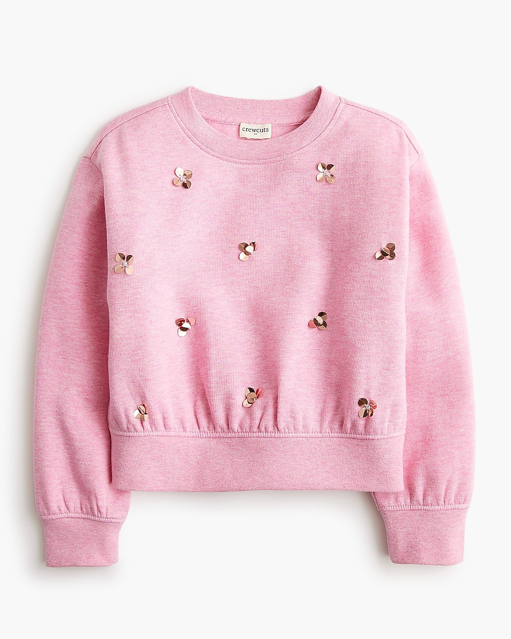 3.7Summary of 6 reviewsGirls' sequin flower crewneck sweatshirtComparable value:$79.50Your price:... | J.Crew Factory