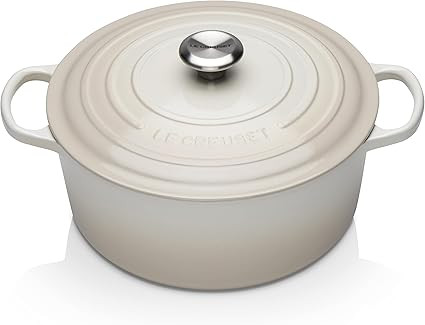 Amazon.com: Le Creuset Enameled Cast Iron Signature Round Dutch Oven with Lid, 3.5 Quart, Sea Sal... | Amazon (US)