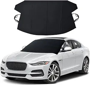 EcoNour Windshield Cover for Ice and Snow | Enhanced 600D Oxford Fabric Windshield Frost Cover fo... | Amazon (US)