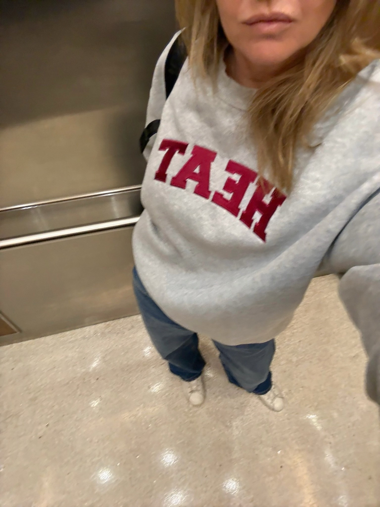 Me in a Miami Heat sweatshirt, click thru links to find your fave team. (But really, we all Heat fans right?)

#LTKSeasonal #LTKActive #LTKootd