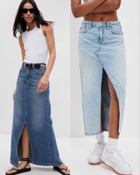 New long denim skirts just launched!
Two new options from Gap and American Eagle for this springs hottest trend


#LTKunder100 #LTKFind #LTKSeasonal