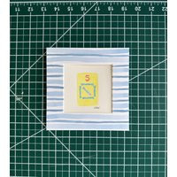 5 Bam - 4x4"" Watercolor Mahjong Tile Painting | Etsy (US)