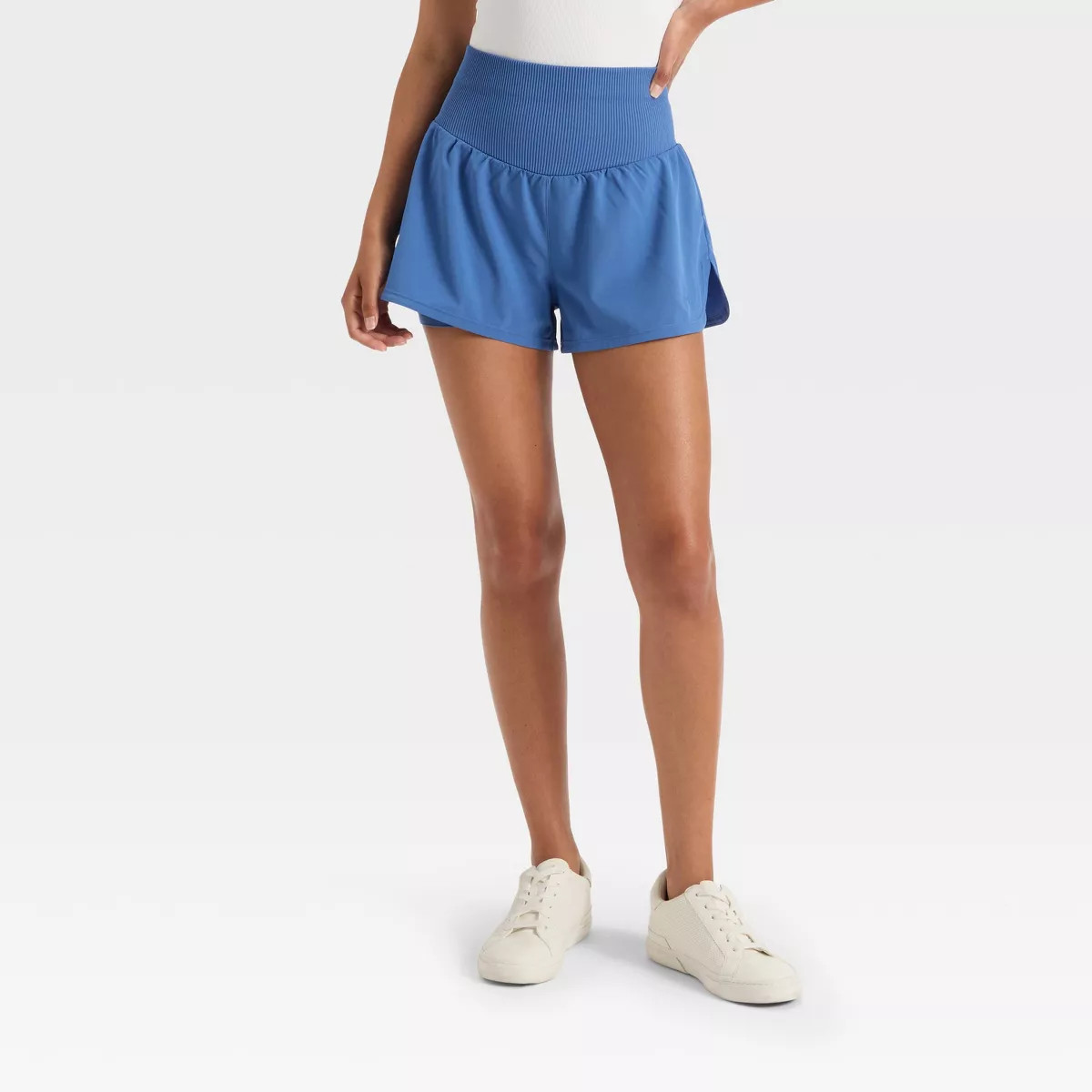 Women's Seamless Waistband Woven High-Rise Shorts 2.5" - JoyLab™ | Target