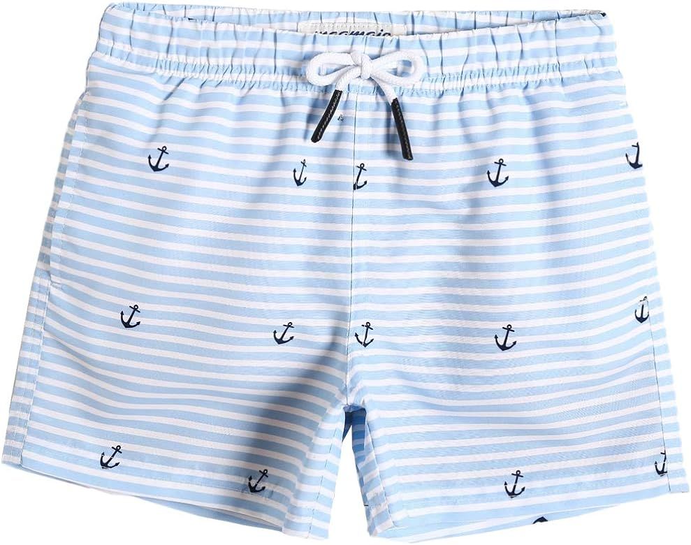 maamgic Swim Trunks Boys Toddler Bathing Suits for Kids Swimwear Baby Boy Swimsuit Boys Swim Shorts | Amazon (US)