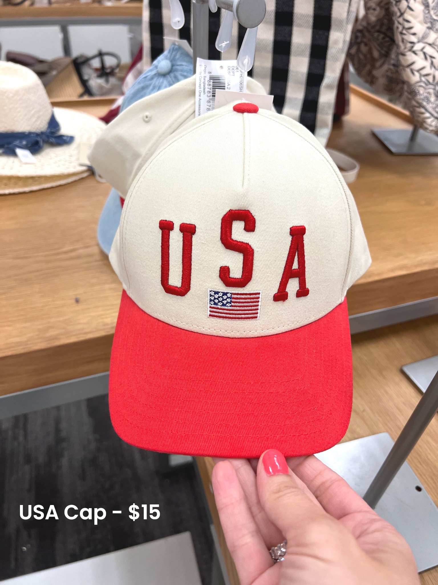 Target, Target Finds, cap, summer cap, USA cap, memorial weekend, 4th of July, patriotic, summer style, casual style 

#LTKSummerEdit #LTKStyleTip
