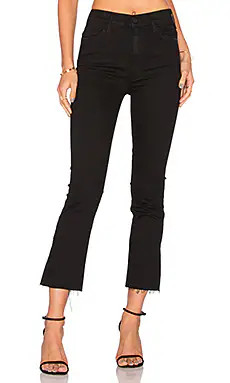 MOTHER The Hustler Ankle Fray Jeans in Not Guilty from Revolve.com | Revolve Clothing (Global)