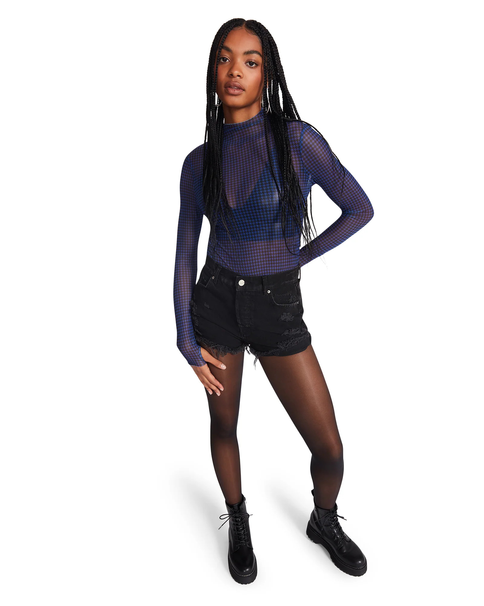 ELIZA TOP BLUE MULTI | Steve Madden (US)
