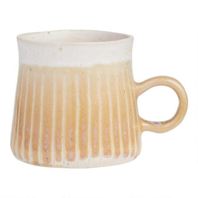 Handcrafted Reactive Glaze Two Tone Portuguese Mug | World Market