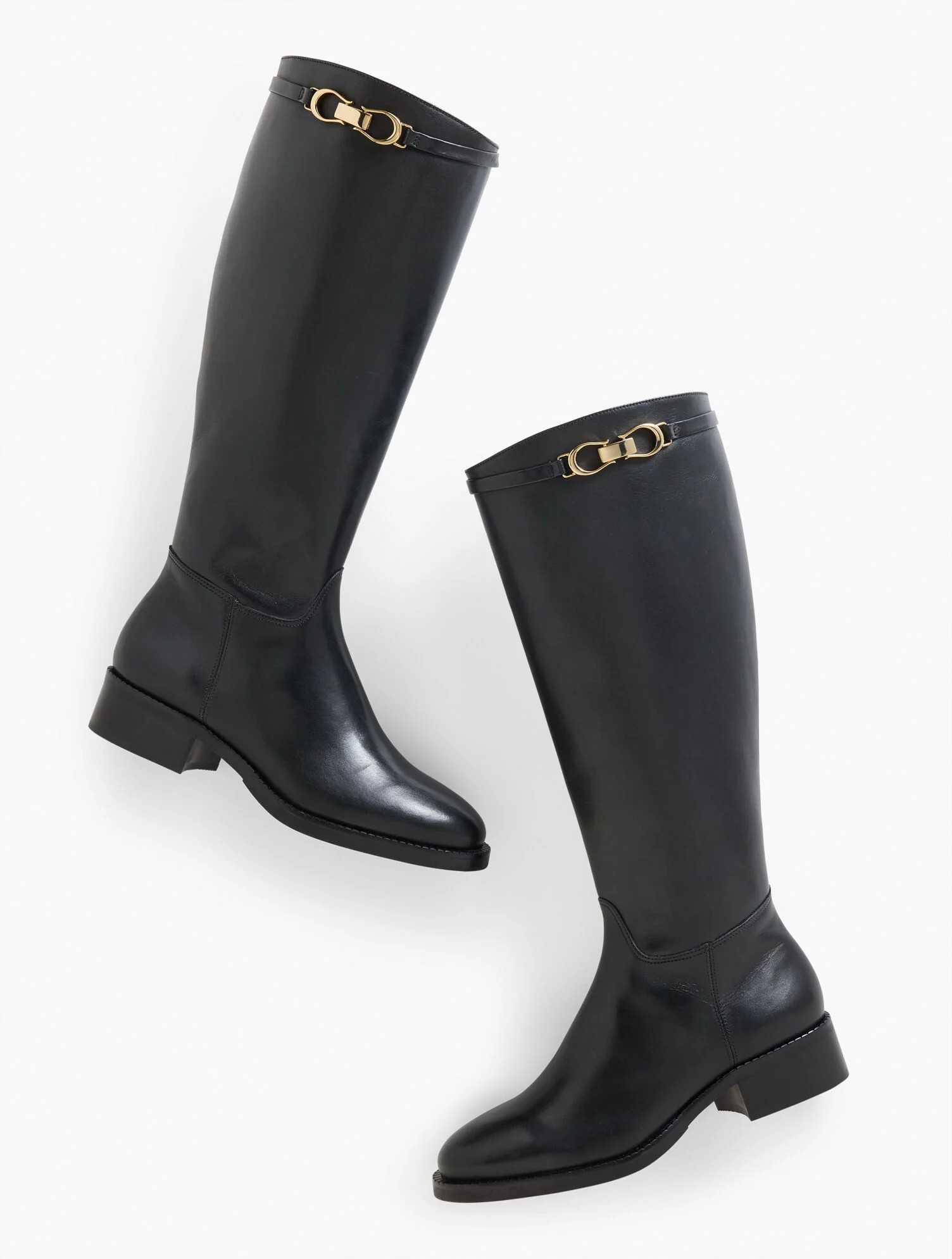 Waverly Vachetta Tall Riding Boots | Talbots