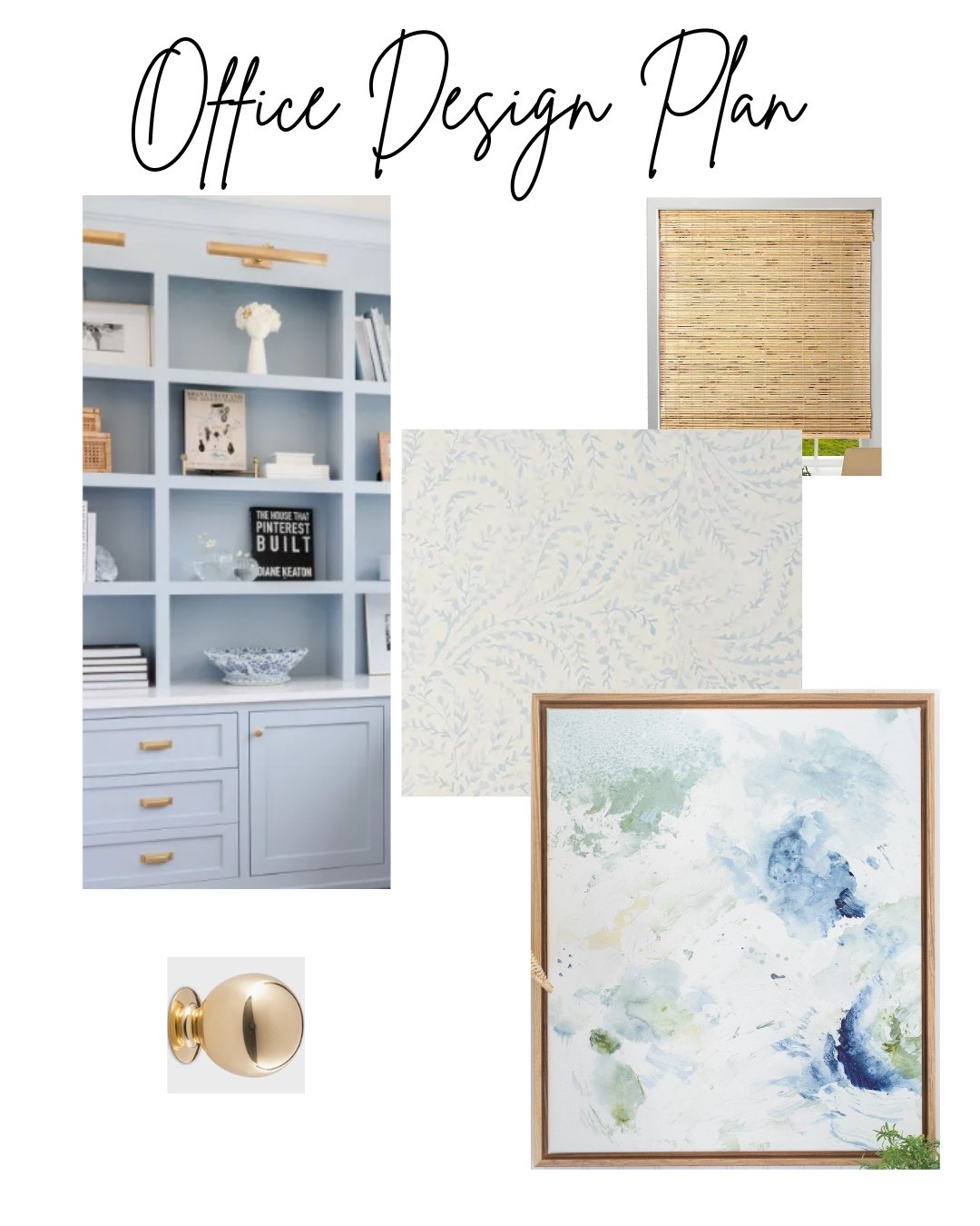 Office design plan option 1