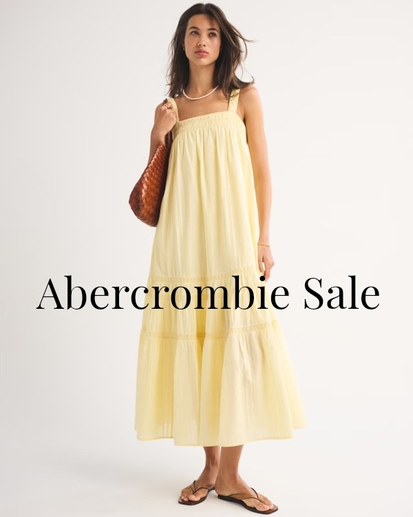 25% off dresses + an additional 20% off with code AFLTK
Abercrombie

#LTKxAbercrombie