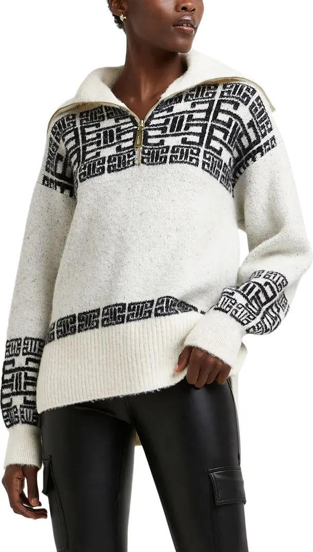Fairisle Half Zip Sweater | Nordstrom