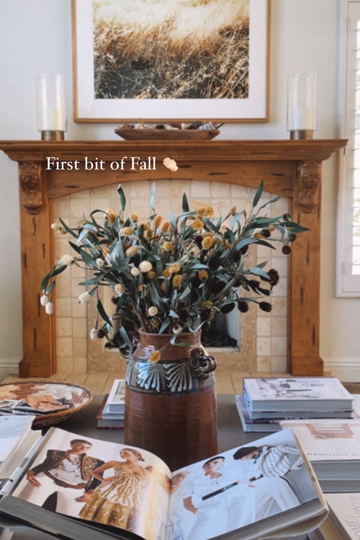 The first bit of Fall decor has hit my coffee table 👏🏻

Love these faux thistle stems and I’ve more of my favorites here! 

#falldecor #branches #coffeetabledecor  

#LTKHome #LTKFindsUnder50 #LTKStyleTip