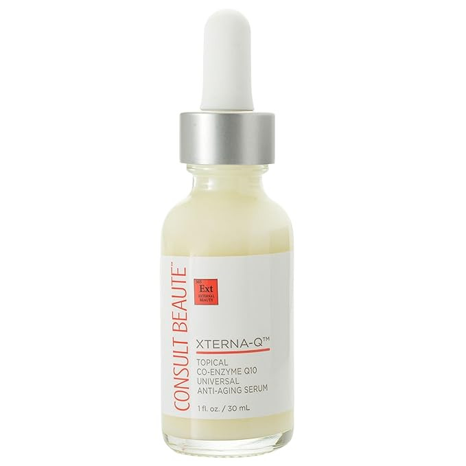 Consult Beaute XTERNA-Q COEnzyme Q10 Anti-Aging Serum for Face and Neck, Smoothing CoQ10 Peptides... | Amazon (US)