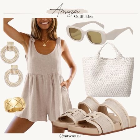 Amazon romper summer outfit idea. Summer vacation 

#LTKSeasonal #LTKstyletip #LTKfindsunder50