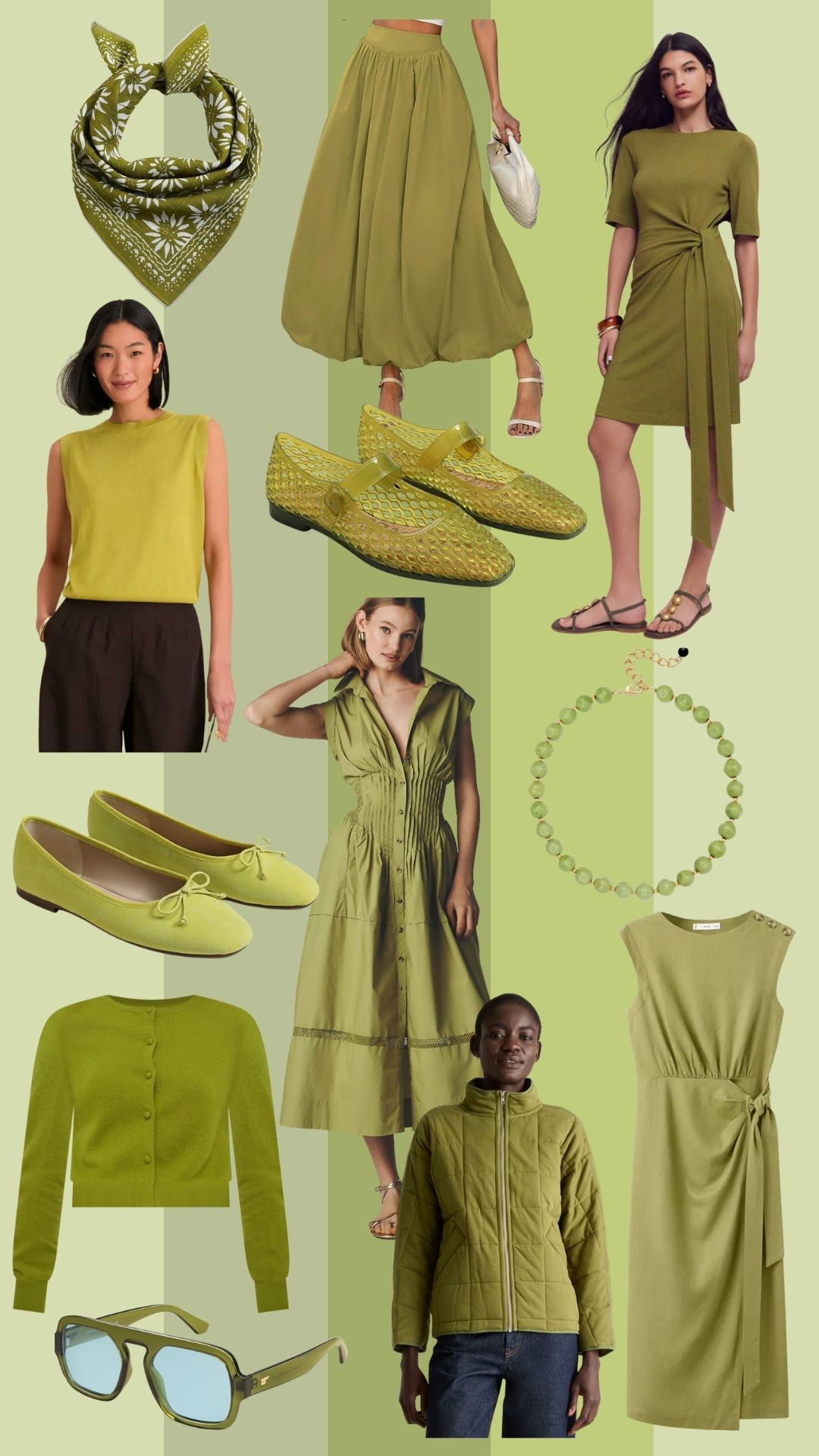 Chartreuse green favorites 💚