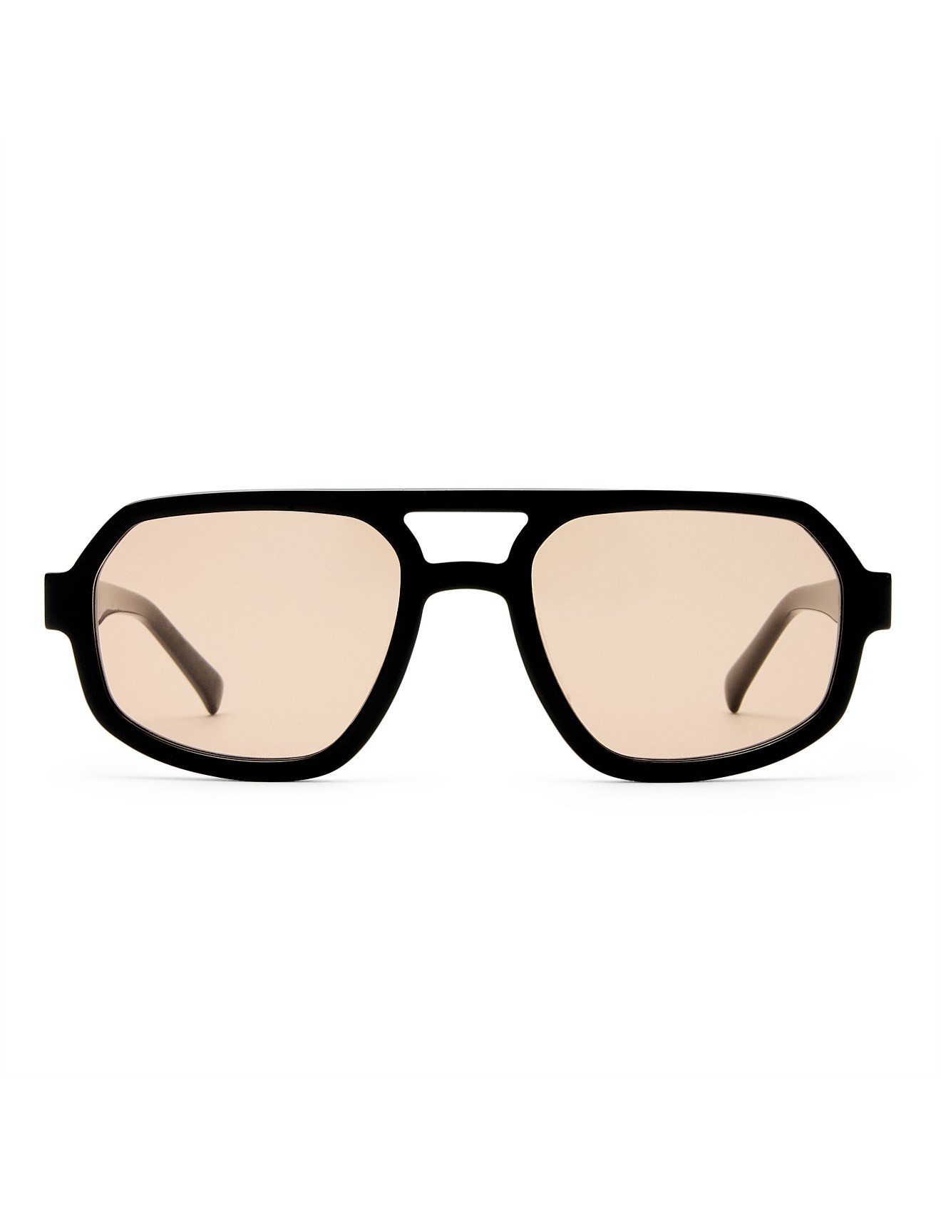 THE BANKS BLACK AVIATOR Sunglasses | David Jones (Australia & New Zealand)