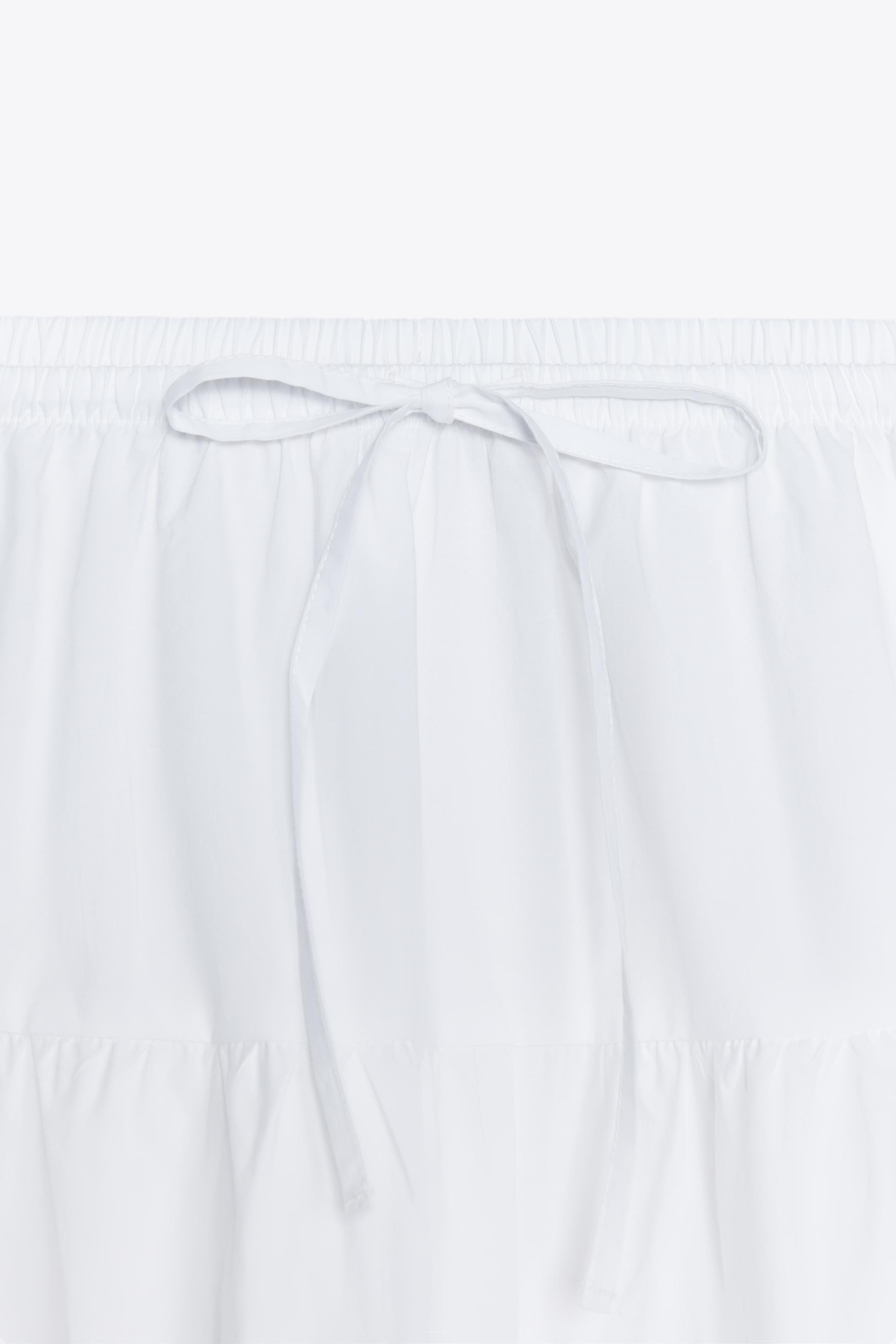 PANELLED LONG SKIRT | Zara UK