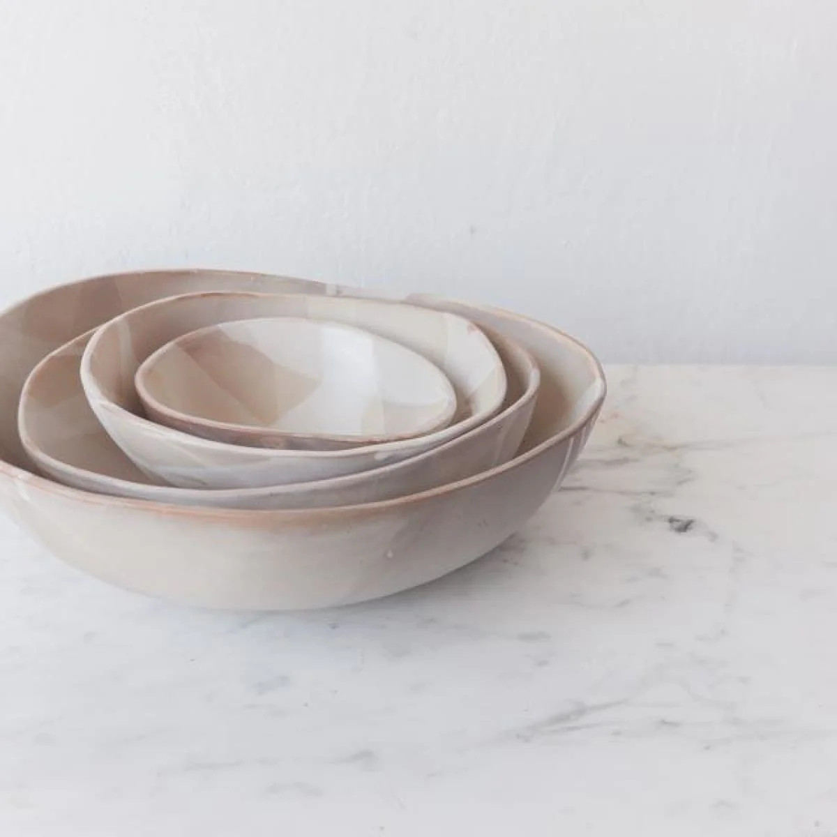 Classic Serving Bowl | Stone - The French Kitchen - elsie green | Elsie Green US