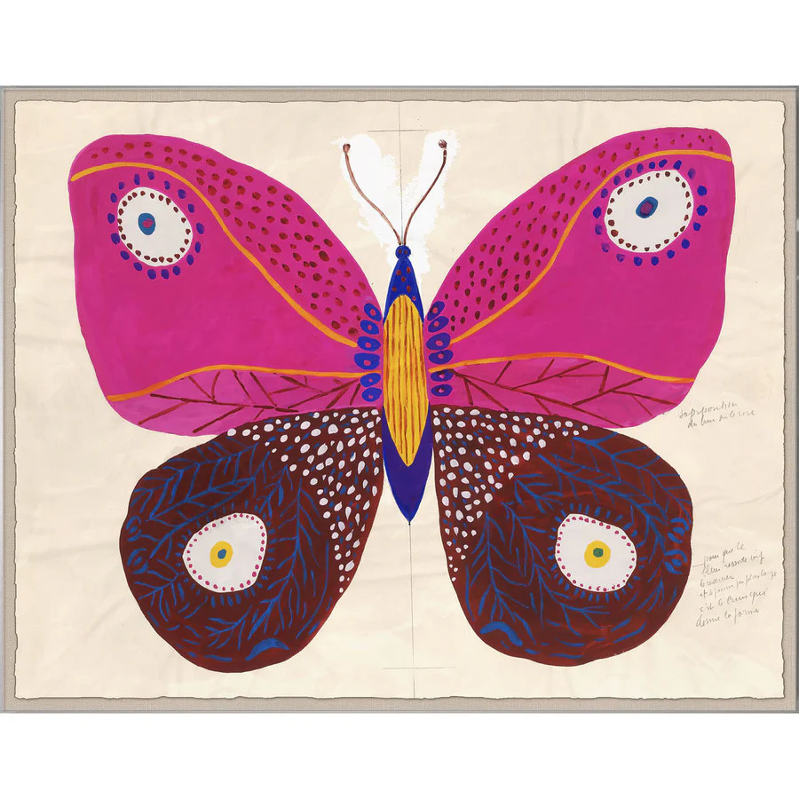 Paule Marrot, Pink Butterfly | Jonathan Adler US