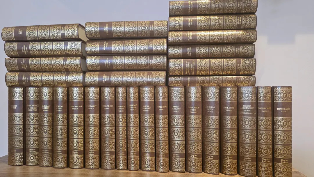 Brand New Never Read Rare Full Set Charles Dickens Chapman & Hall GE Fabbri Ltd 2004 32 Books Cla... | Etsy (US)