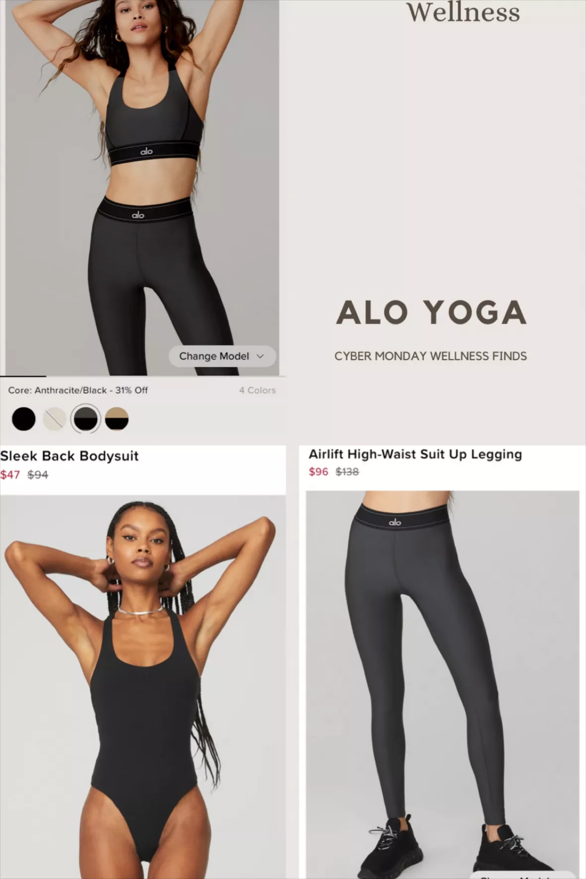 alo】Airlift High-Waist Suit Up Legging