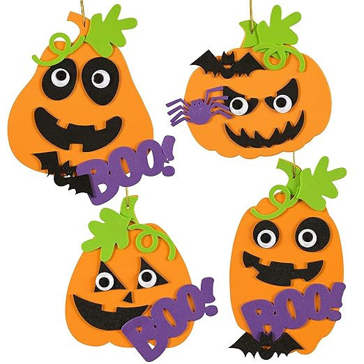 Ready 2 Learn Create Your Own Halloween Pumpkins - Set of 4 - Halloween Crafts for Kids Ages 4-8 ... | Amazon (US)