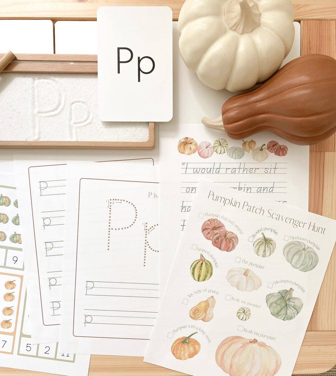 Fall Pumpkin Patch Activity Pack | Etsy (US)