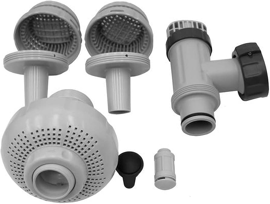 Intex 26004E Above Ground Swimming Pool Inlet Air Water Jet Replacement Part Kit; Includes Plunge... | Amazon (US)