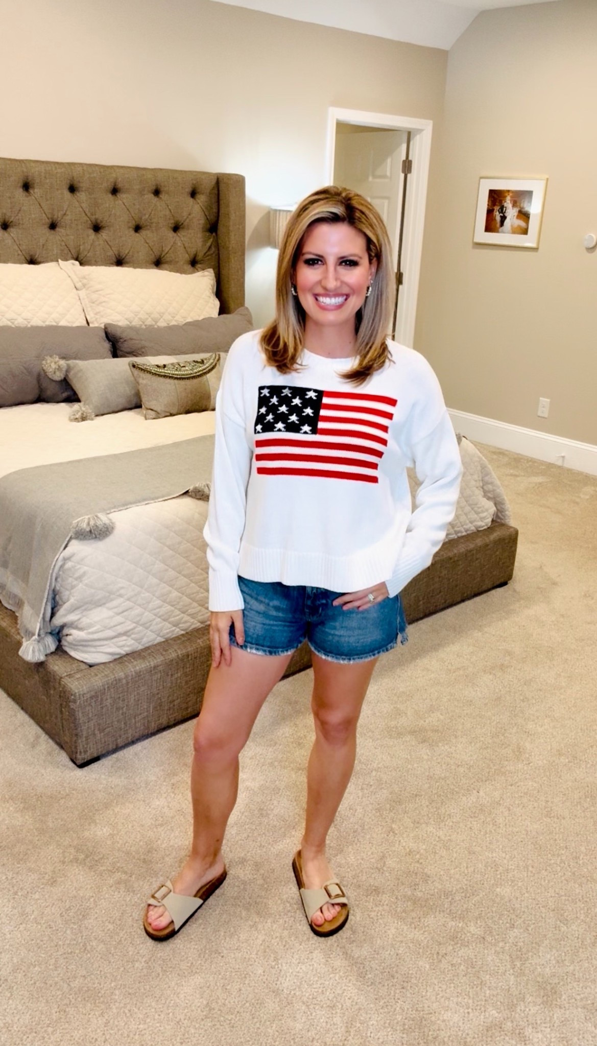 Backyard BBQ Ready 🇺🇸 The perfect Fourth of July outfit—cute, comfy, and ready for burgers, sparklers, and all the backyard fun!



#FourthOfJulyStyle #BackyardBBQOutfit #LTKSummer #RedWhiteAndBlueVibes #SummerStyleInspo #LTKOutfit #HolidayWeekendLook #MomStyle #LTKBarbecueReady #AmericanaStyle

#LTKSummerEdit #LTKOver40 #LTKSeasonal
