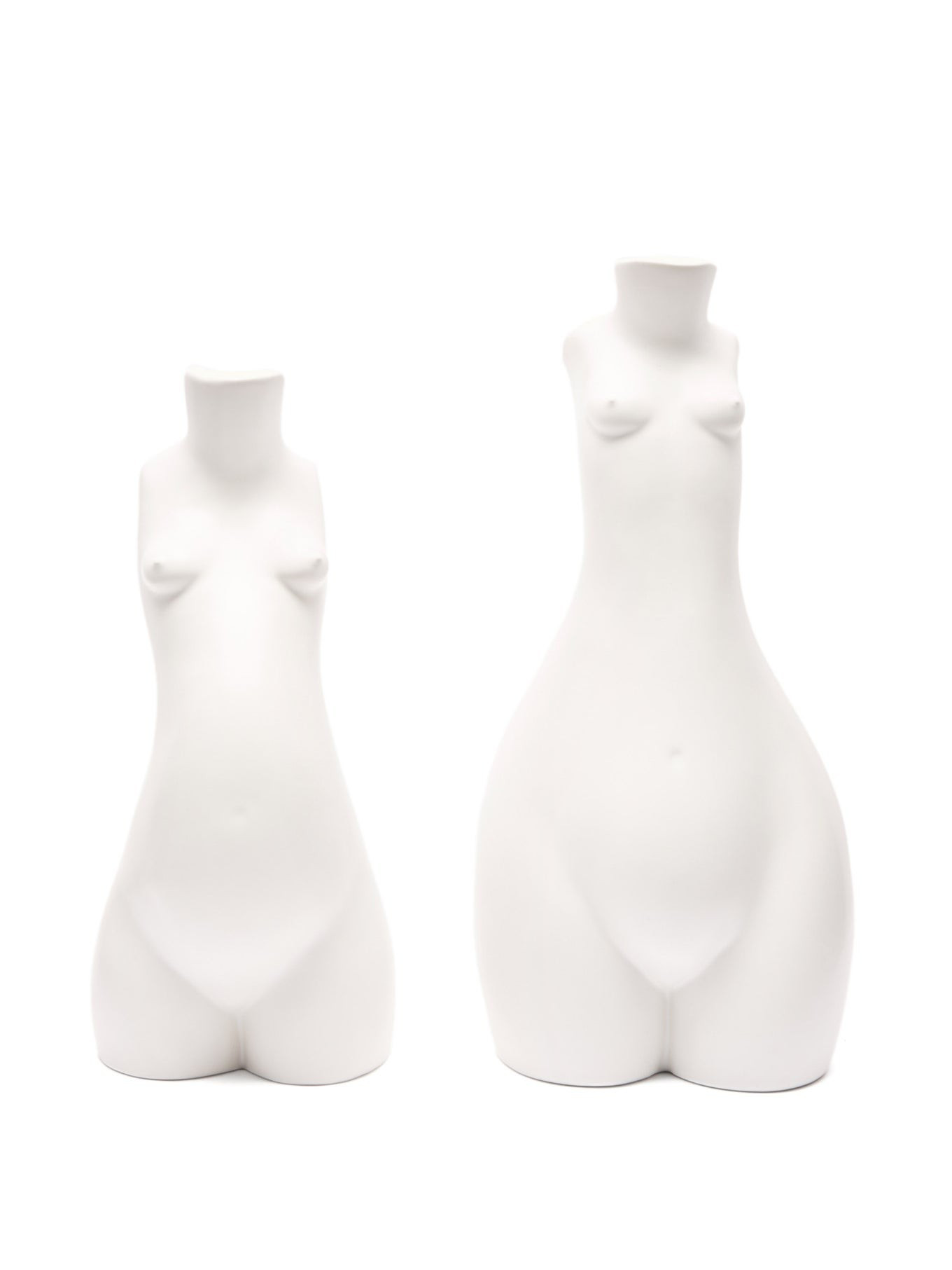 Set of two Body ceramic candlesticks | Anissa Kermiche | Matches (UK)