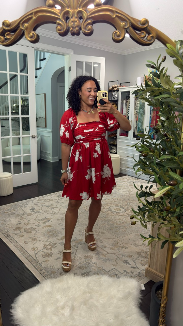 When the dress does all the talking 🌸❤️ 

 #LTKdayinmylife #LTKootd #LTKmomlife