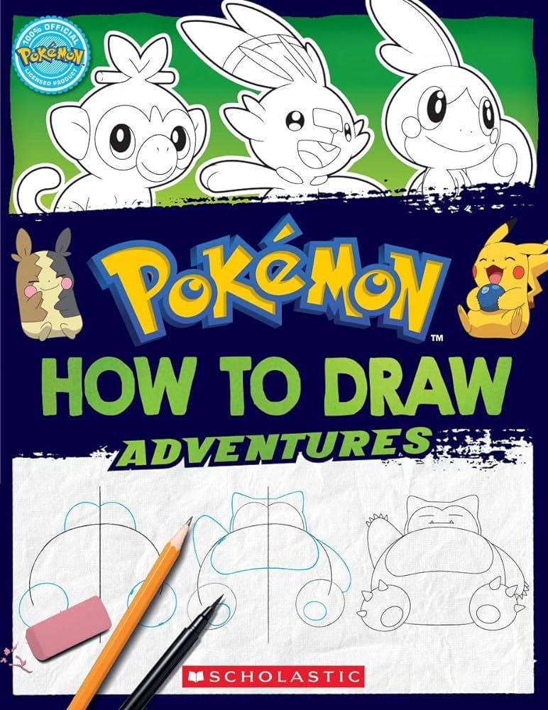 Pokemon: How to Draw Adventures (Pokemon) | Amazon (US)