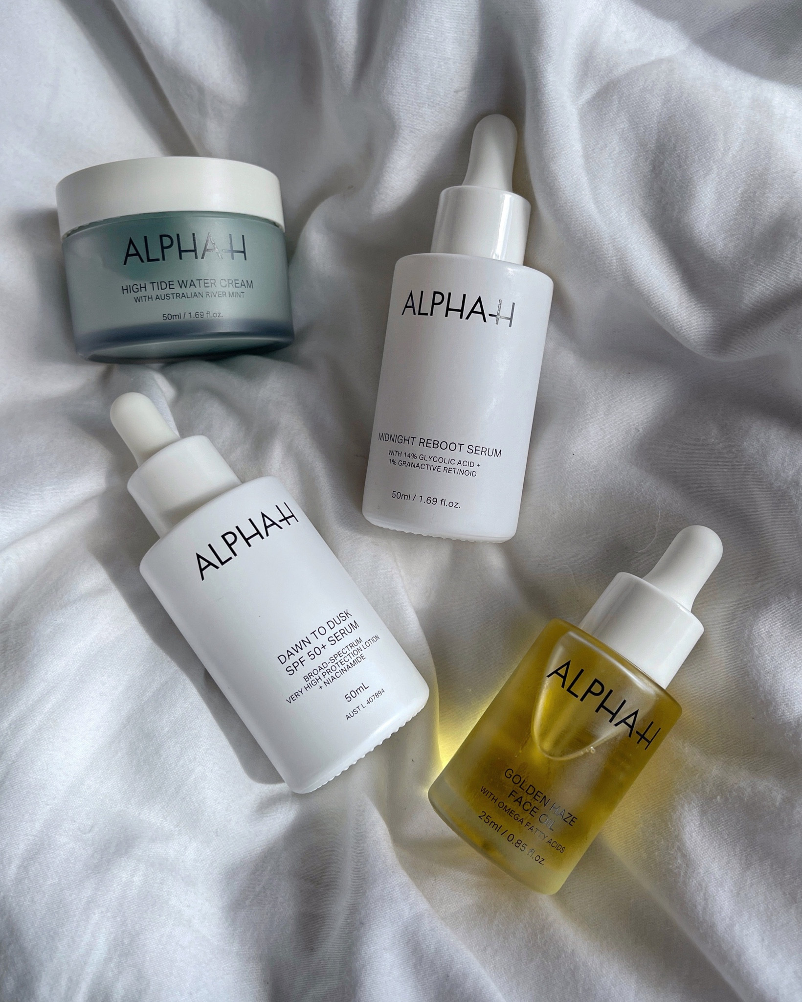 Updated skincare routine with Alpha-H. The Dawn to Dusk SPF50 sunscreen serum is amazing! 

#LTKbeauty #LTKover40 #LTKeurope