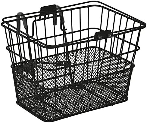 Retrospec Bicycles Detachable Steel Half-Mesh Apollo Bike Basket with Handles | Amazon (US)