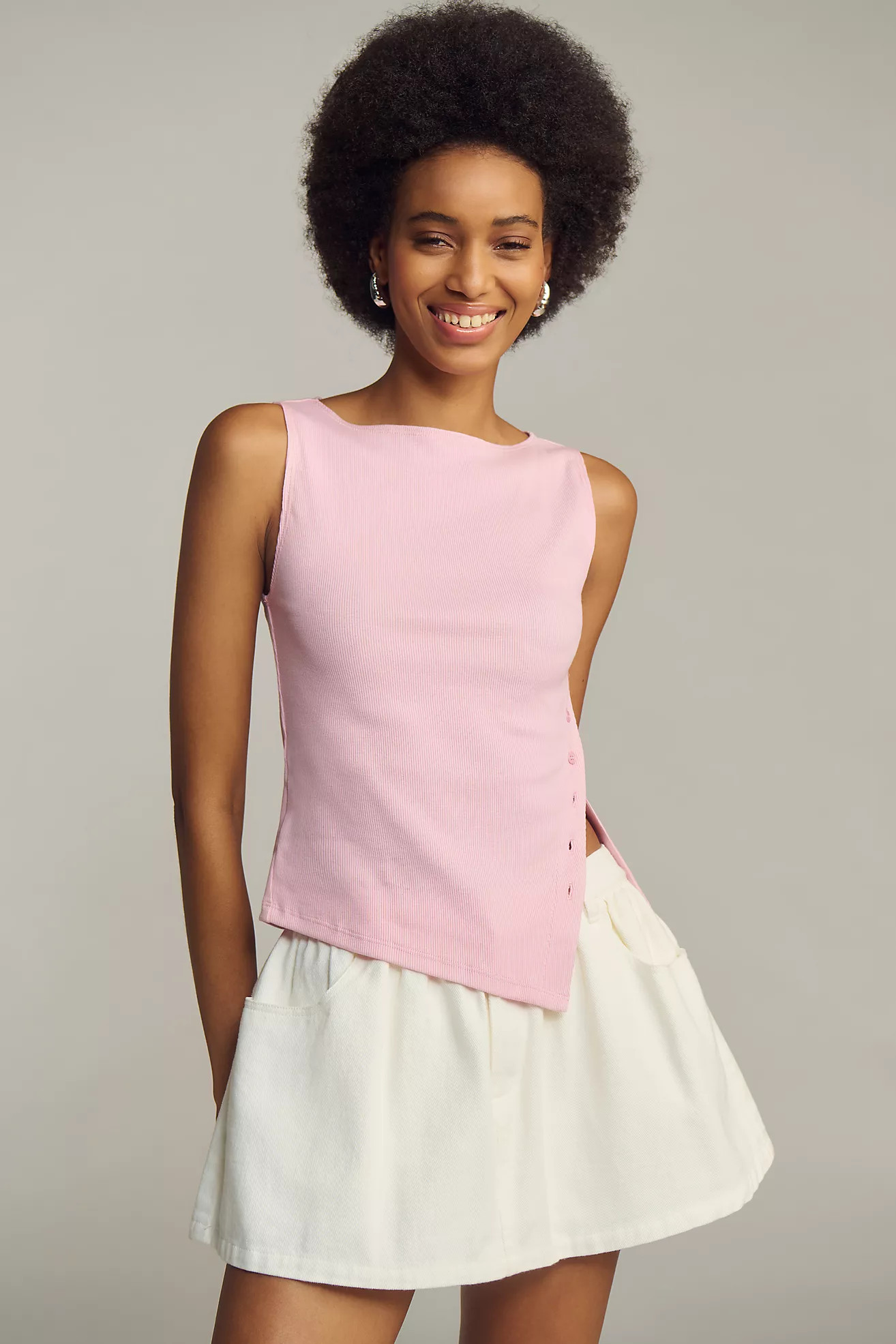 Reformation Hudson Sleeveless Knit Top | Anthropologie (US)