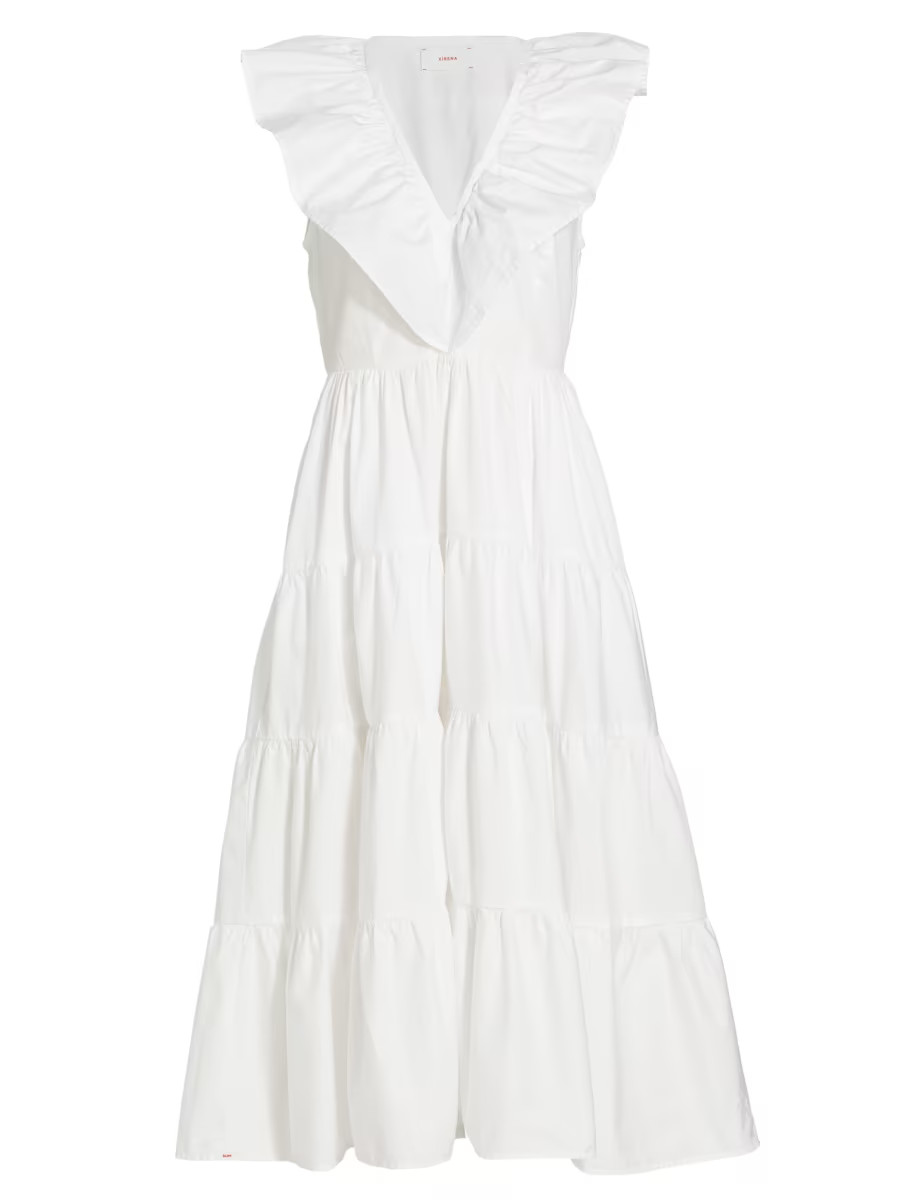 Tatiana Sleeveless Cotton Midi-Dress | Saks Fifth Avenue