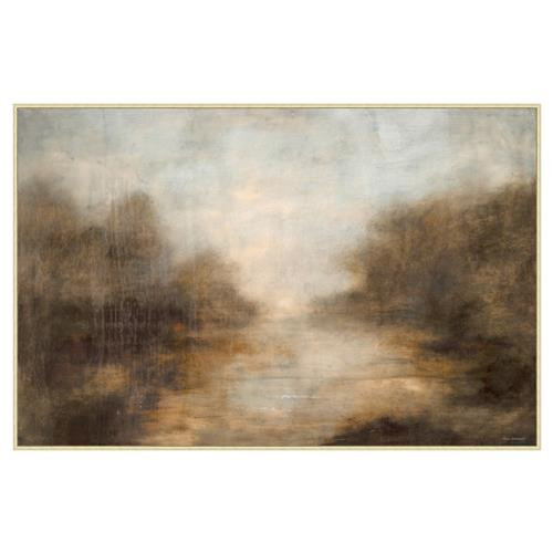 Lucila French Country Brown Animals & Nature Gold Frame Painting | Kathy Kuo Home