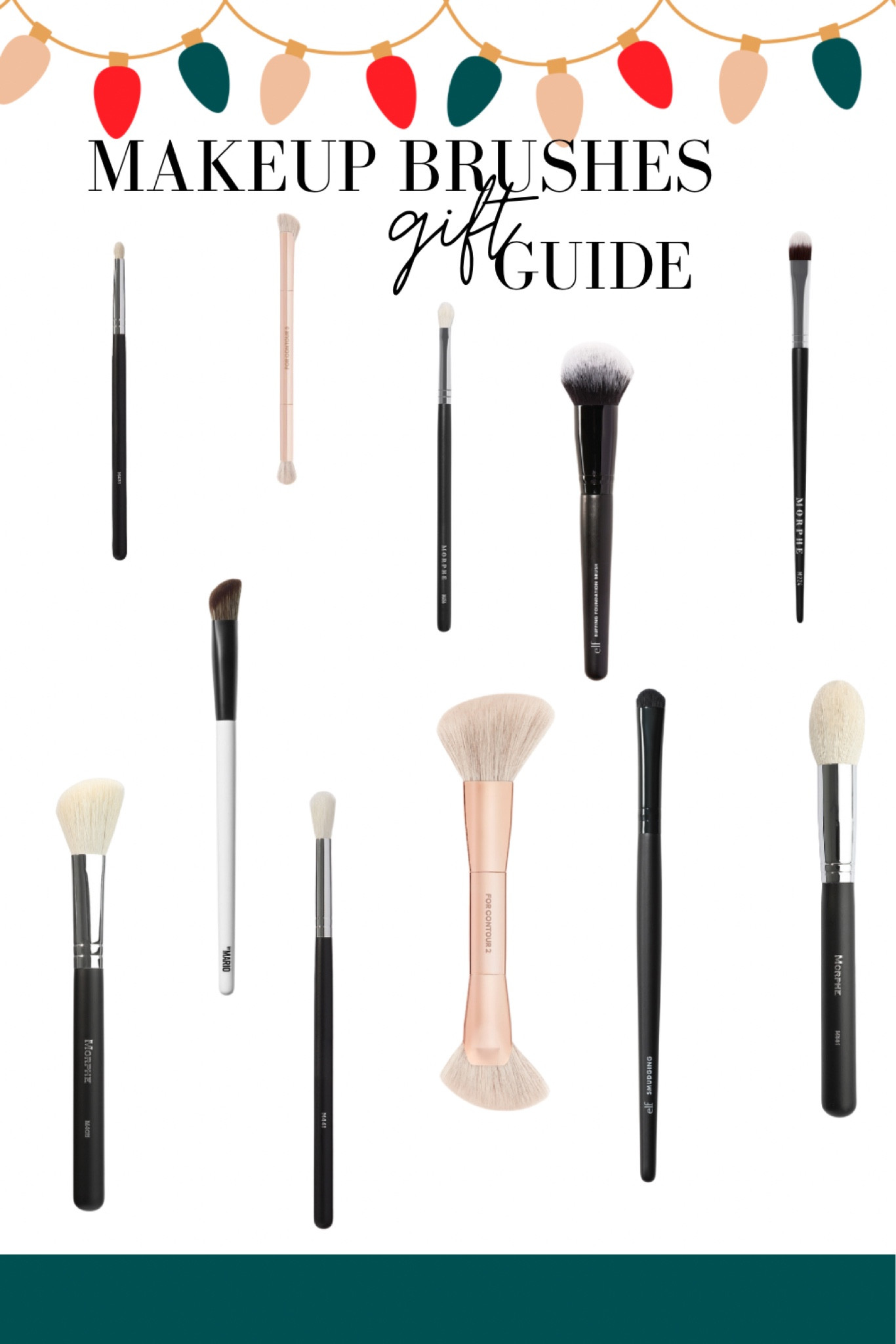 Makeup brushes gift guide ✨🎄

#LTKGiftGuide #LTKHoliday #LTKfindsunder100