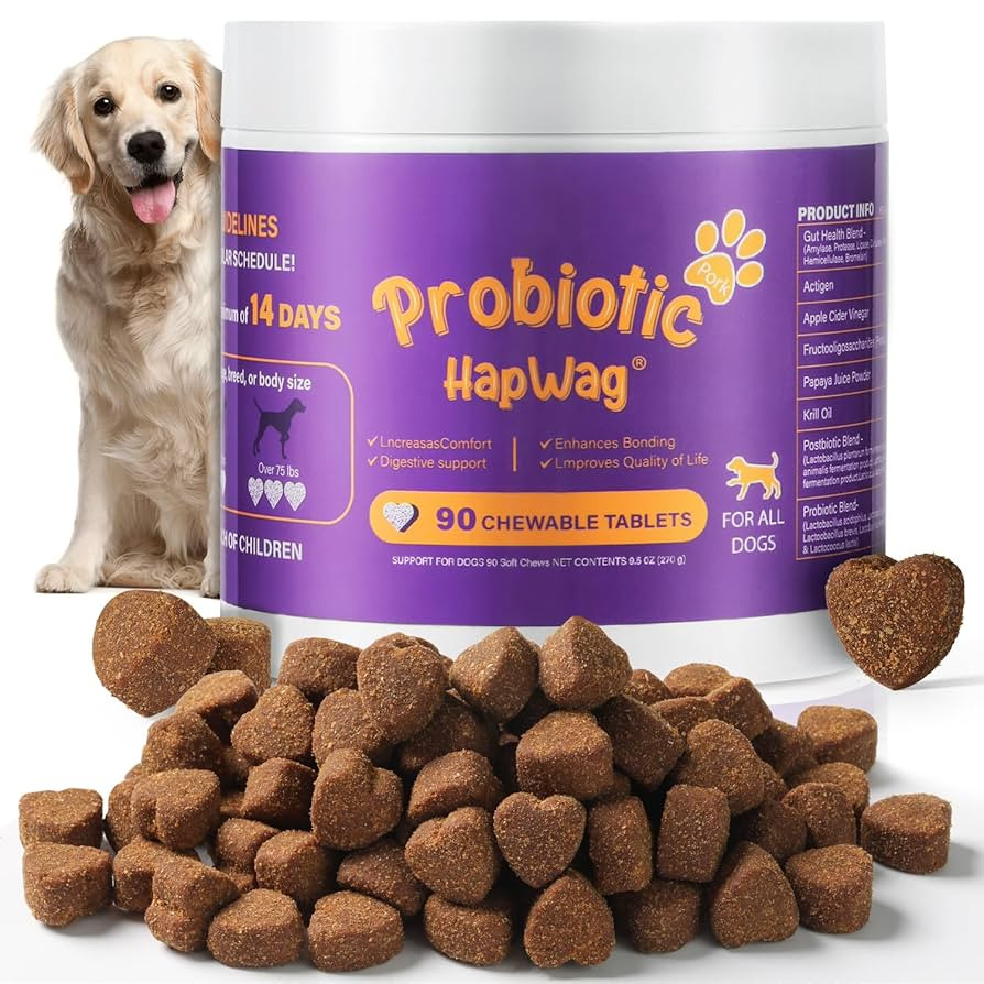 Probiotics for All Breeds and Ages Dogs, Support Gut Digestive Health, Anti Diarrhea, Constipatio... | Amazon (US)
