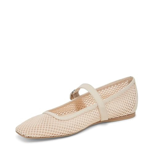 Dolce Vita Women's Rodni Mesh Heeled Sandal, Beige, 9.5 | Amazon (US)