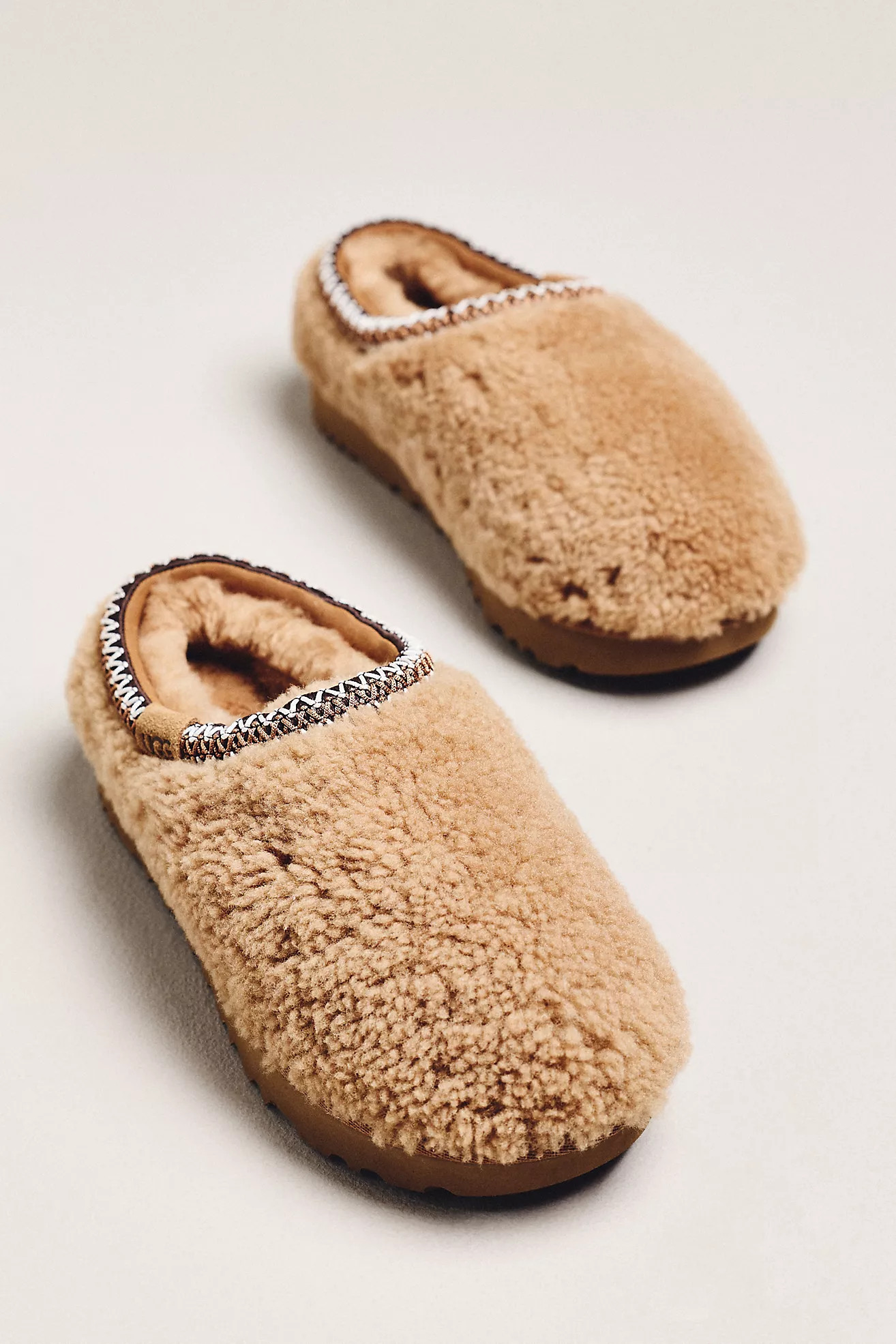 UGG Tasman Maxi Curly Slippers | Anthropologie (US)