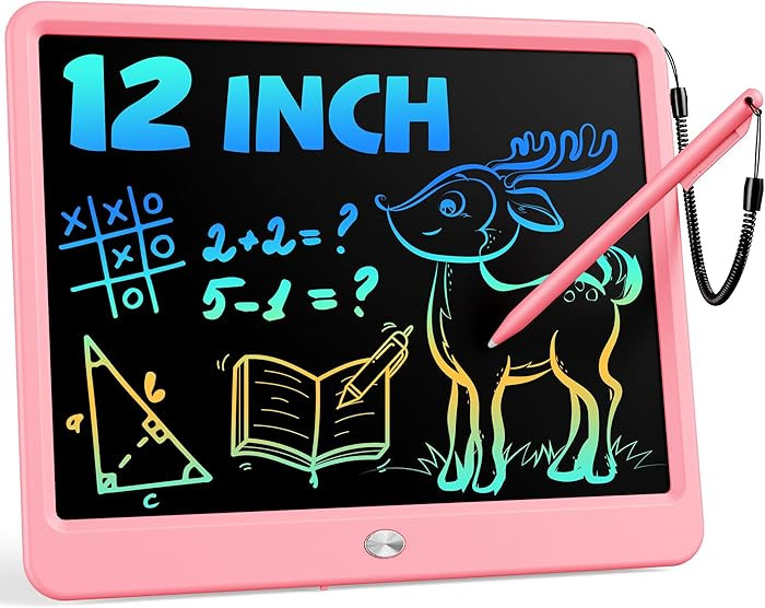 Bravokids 12 Inch LCD Writing Tablet for 3 Year Olds - Electronic Drawing Pad and Doodle Board as... | Amazon (US)
