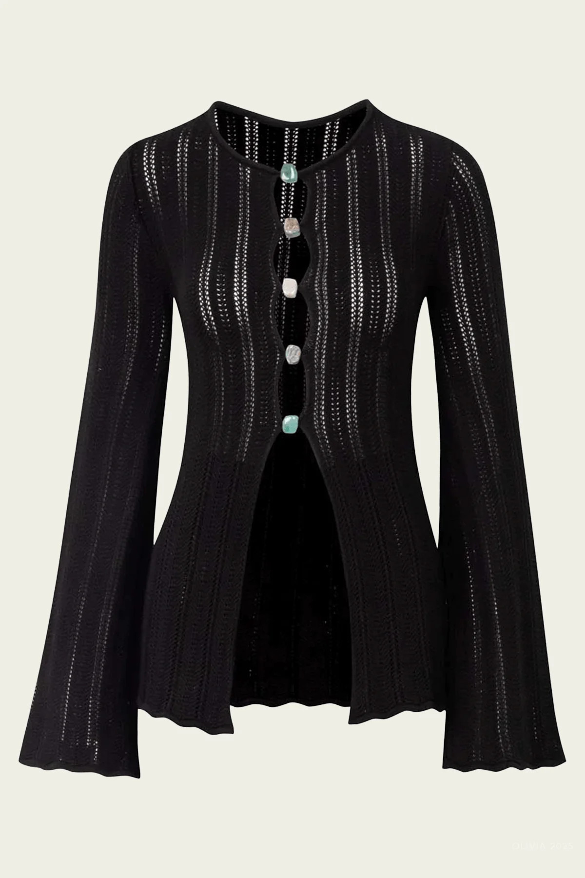 Corsica Top in Black - Black L | Shop Olivia