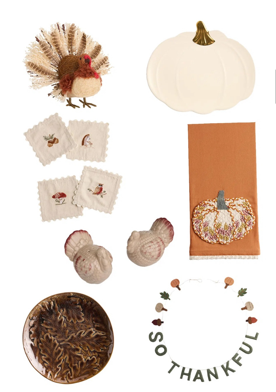 World Market Thanksgiving Decor

World Market is an often-overlooked home decor store at least where I live in NJ. It’s a great place if you need a housewarming gift or something small for a special person/event. Their Thanksgiving decor and tableware was very cutesy with natural color accents — think lots of browns, tans, oranges with textures like straw, sisal, and glazed pottery.

#LTKHoliday #LTKHome #LTKSeasonal