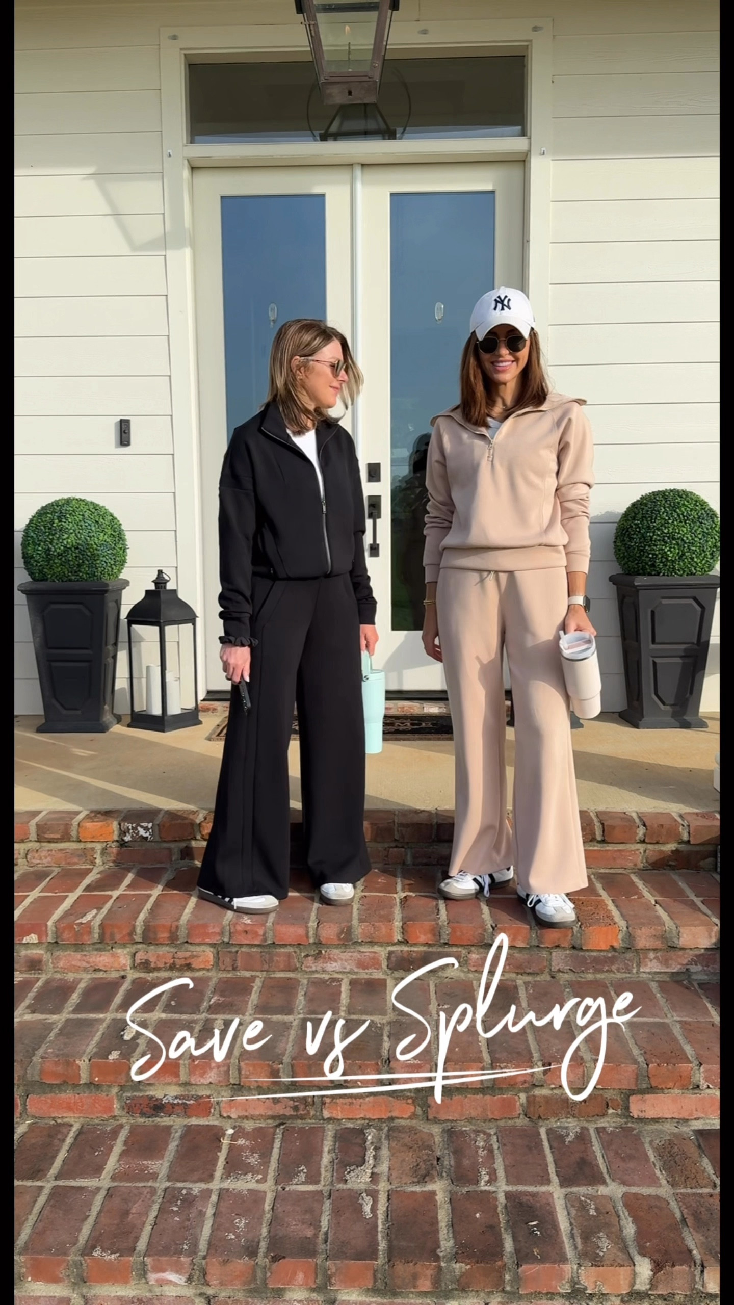Planning a long trip soon! Most important comfy travel outfits! Splurge benefit available in a petite version for JC and she’s obsessed with the material. JB went with a small in the save version and bought 2 colors….


#savevssplurge #amazon #travelfashion