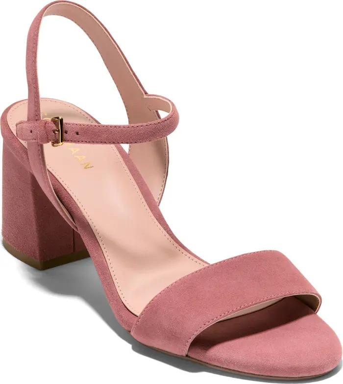 Cole Haan Josie Scalloped Block Heel Sandal (Women) | Nordstromrack | Nordstrom Rack