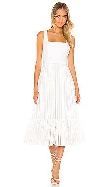 NBD Sorrento Midi Dress in White from Revolve.com | Revolve Clothing (Global)