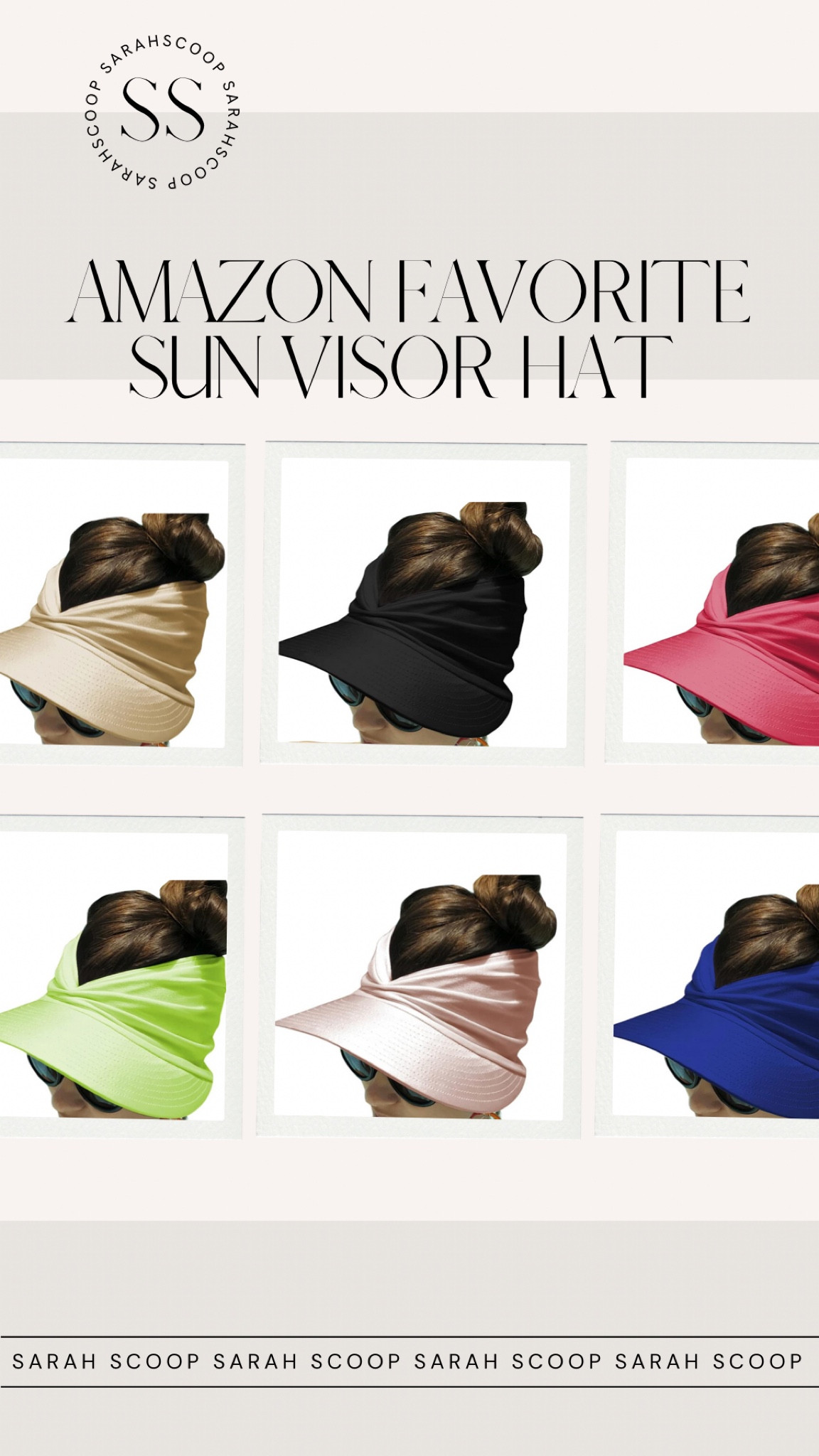 The perfect sun visor hat! With a opening on top for a pony tail! Available in so many colors! 

#LTKstyletip #LTKFind #LTKSeasonal